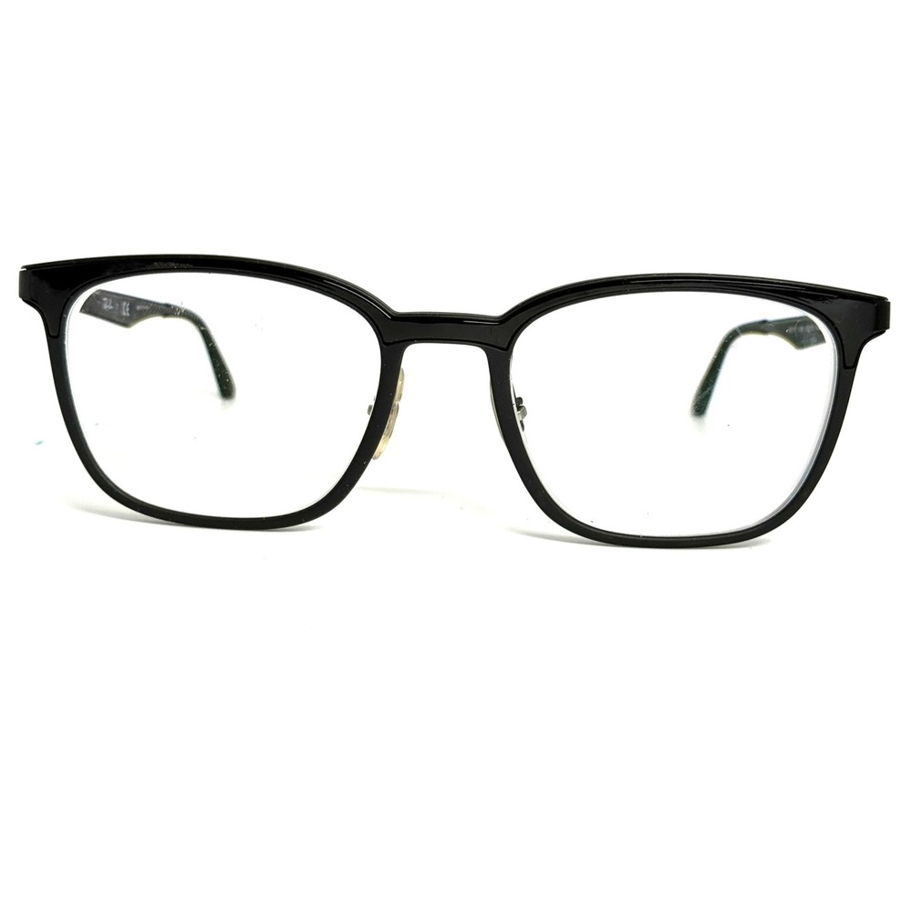 Ray-Ban RB7117 5196 Matte Black Square Eyeglass Frames 52-19-145 24543